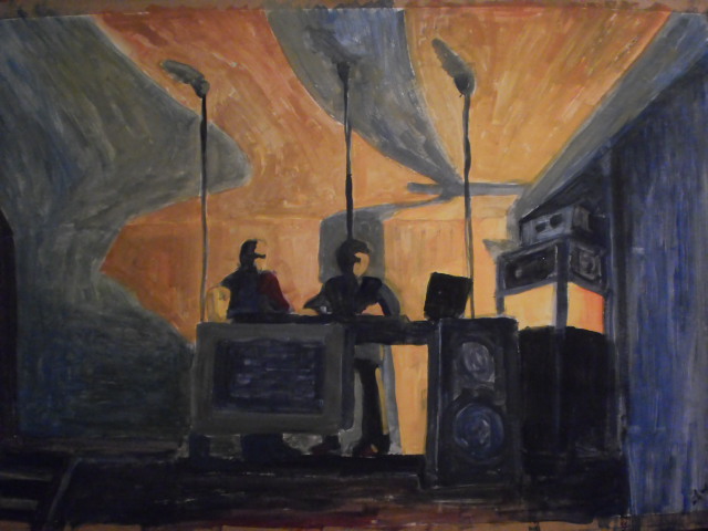 DJ stage