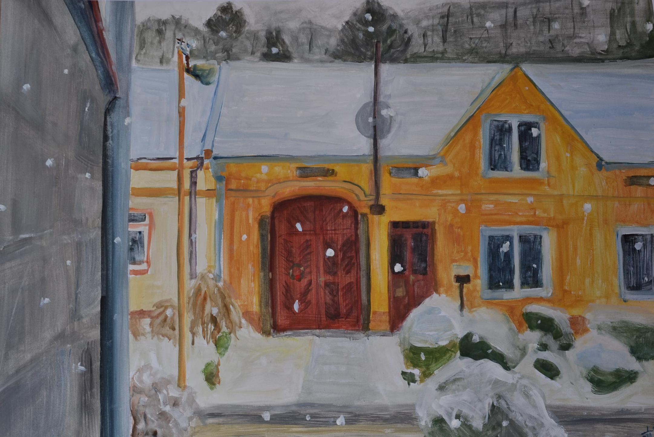 Ladovská zima 2013